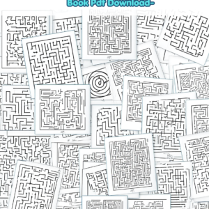 Free 200 Triangle Mazes puzzle book Pdf Download-