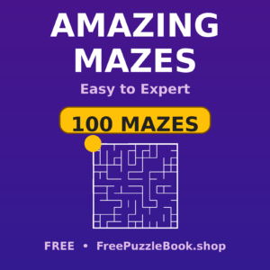Amazing Mazes Puzzle Book (100 Mazes)