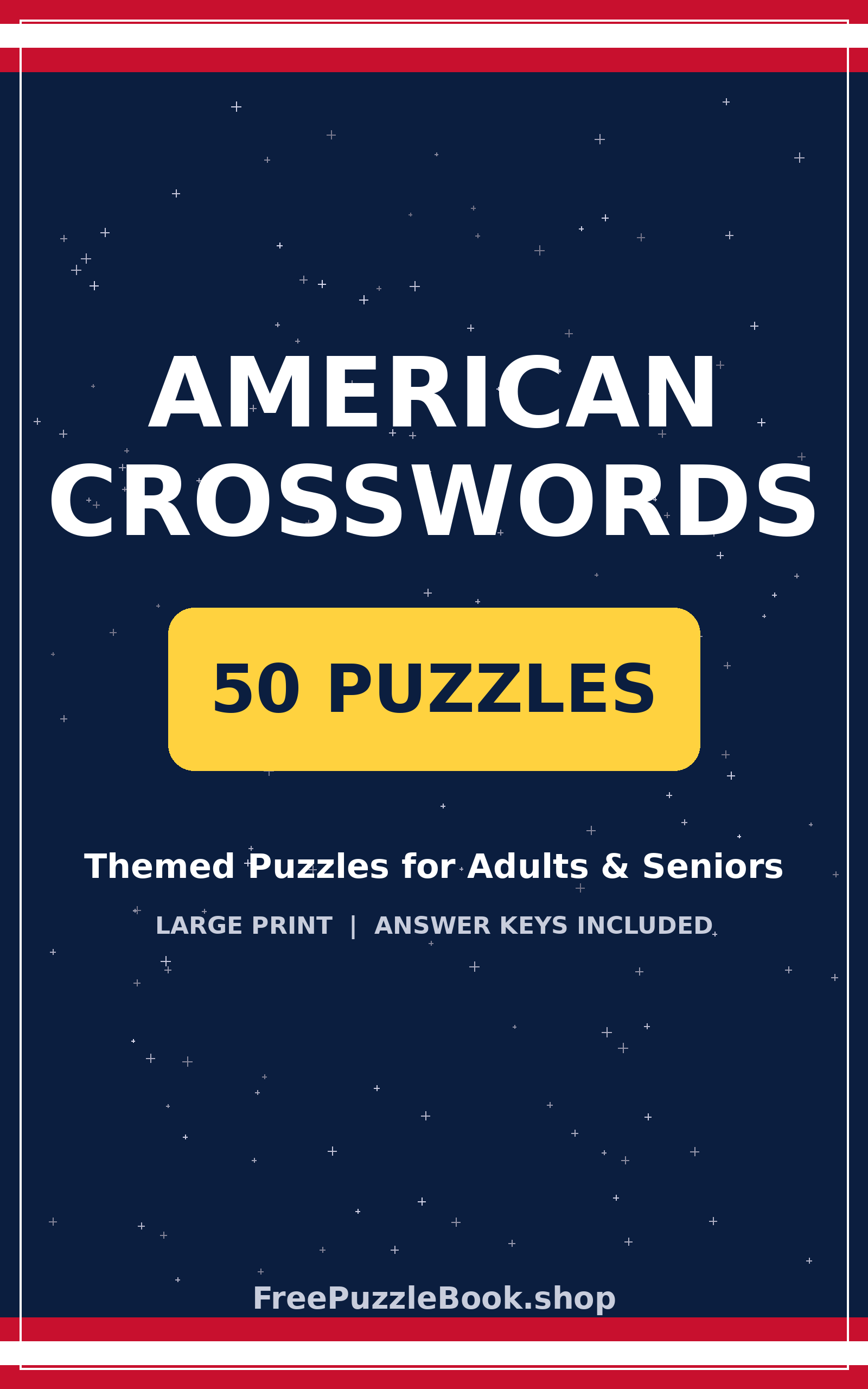 American Crosswords: 50 Themed Puzzles for Adults & Seniors (50 Puzzles)