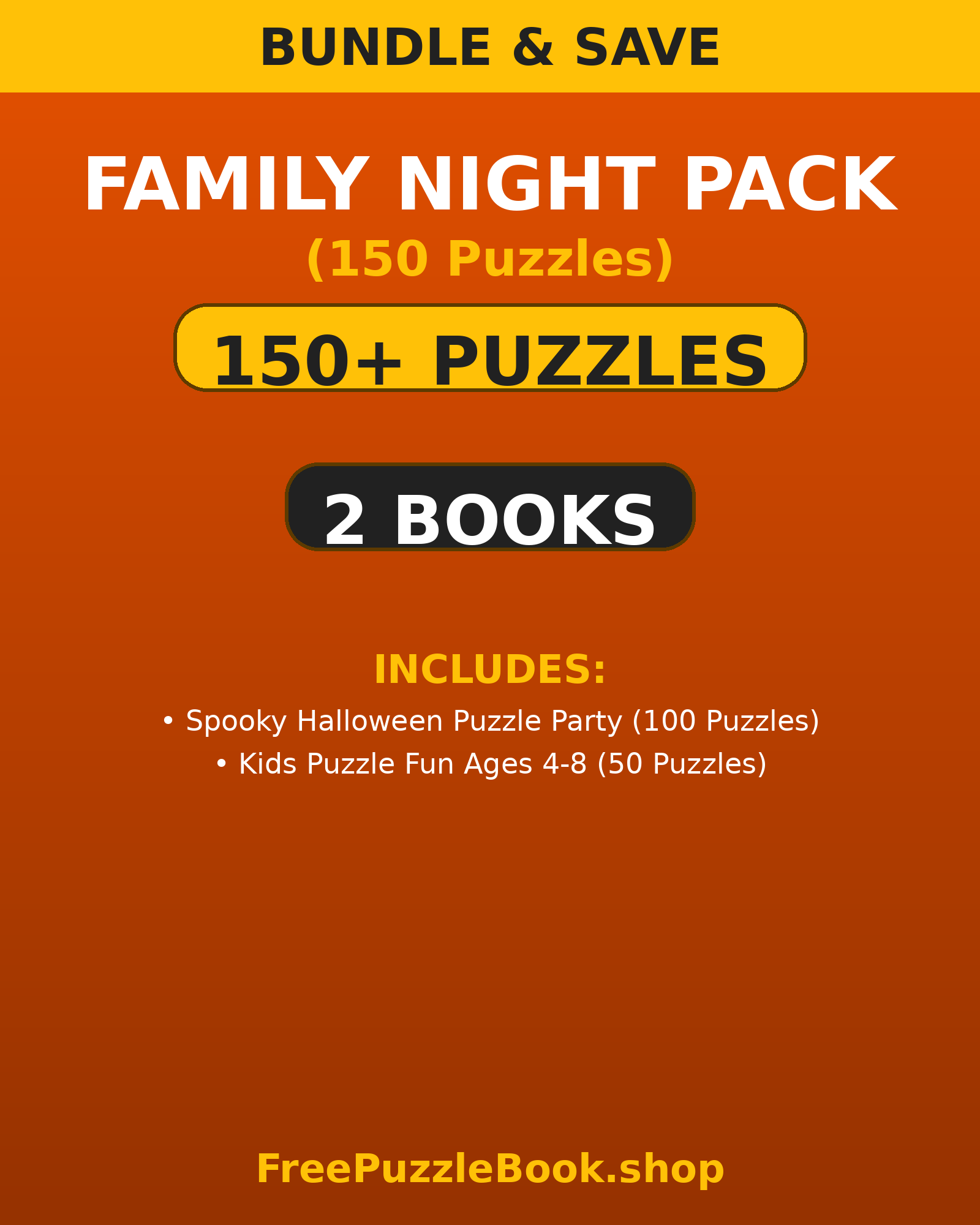 Family Night Pack (150 Puzzles)