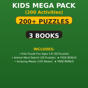 Kids Mega Pack (200 Activities)