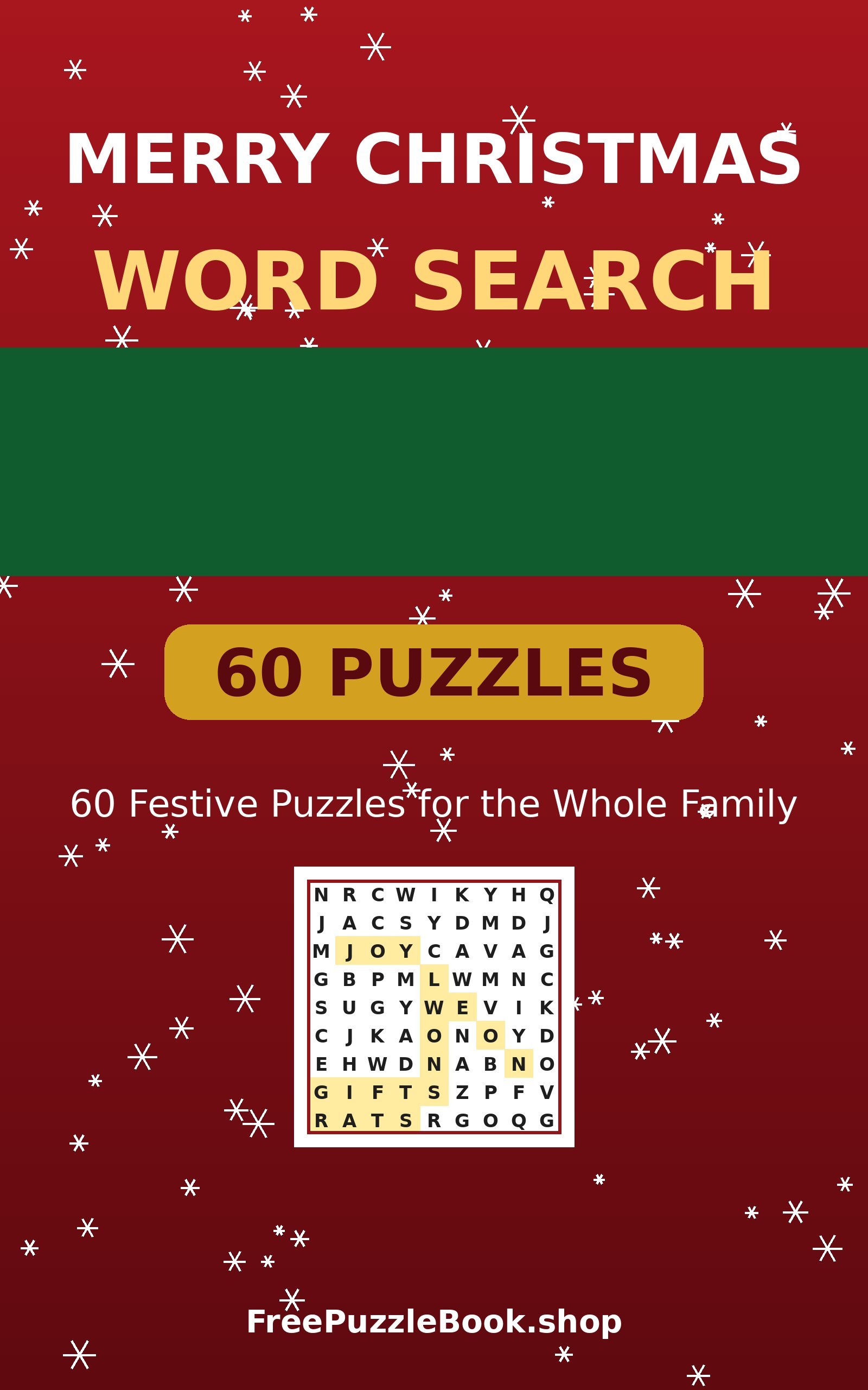 Merry Christmas Word Search: 60 Festive Puzzles for the Whole Family (60 Puzzles)